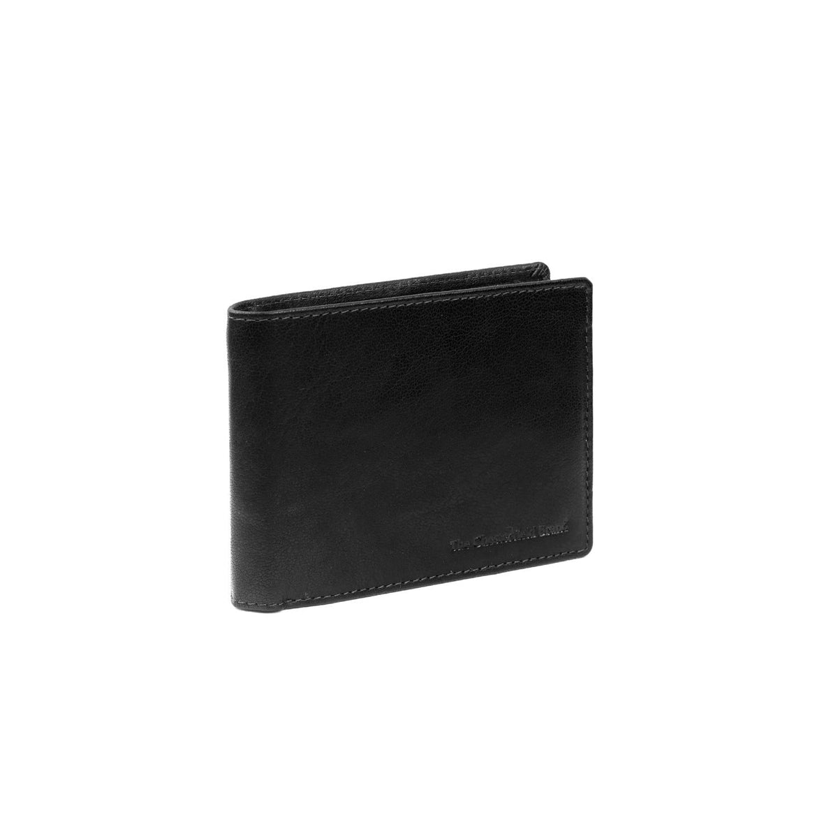 Harlem Full-Grain Leather Wallet voor Heren in Classic 100% Full-Grain Leather - Full Exterior Front Profile View | Buy Online