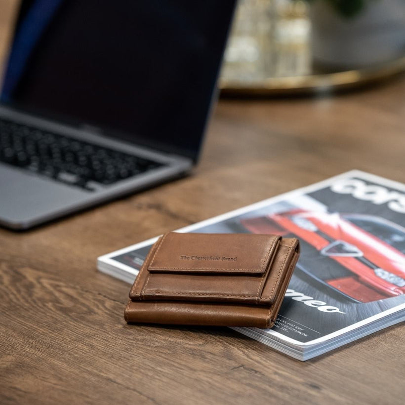 Harthoft Full-Grain Leather Wallet voor Dames