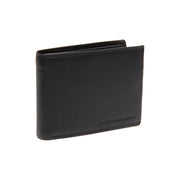 Hendrick Full-Grain Leather Wallet voor Heren in Classic 100% Full-Grain Leather - Full Exterior Front Profile View | Buy Online