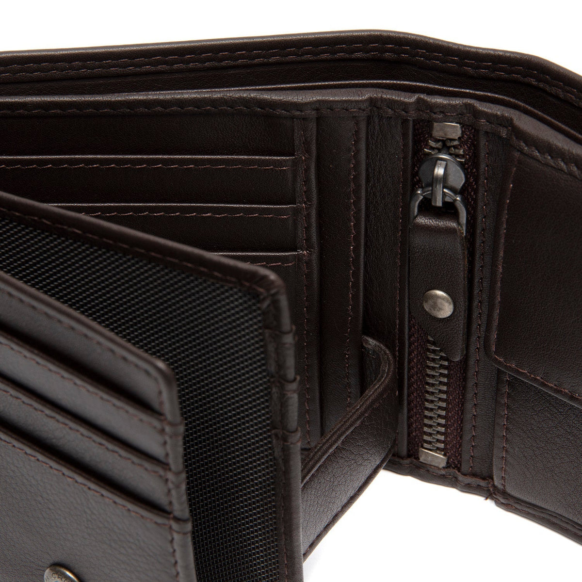 Hendrick Full-Grain Leather Wallet voor Heren – alternate product view 3