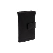 Landau Full-Grain Leather Wallet voor Dames in Classic 100% Full-Grain Leather - Full Exterior Front Profile View | Buy Online