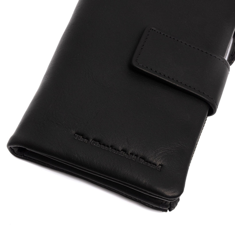 Landau Full-Grain Leather Wallet voor Dames