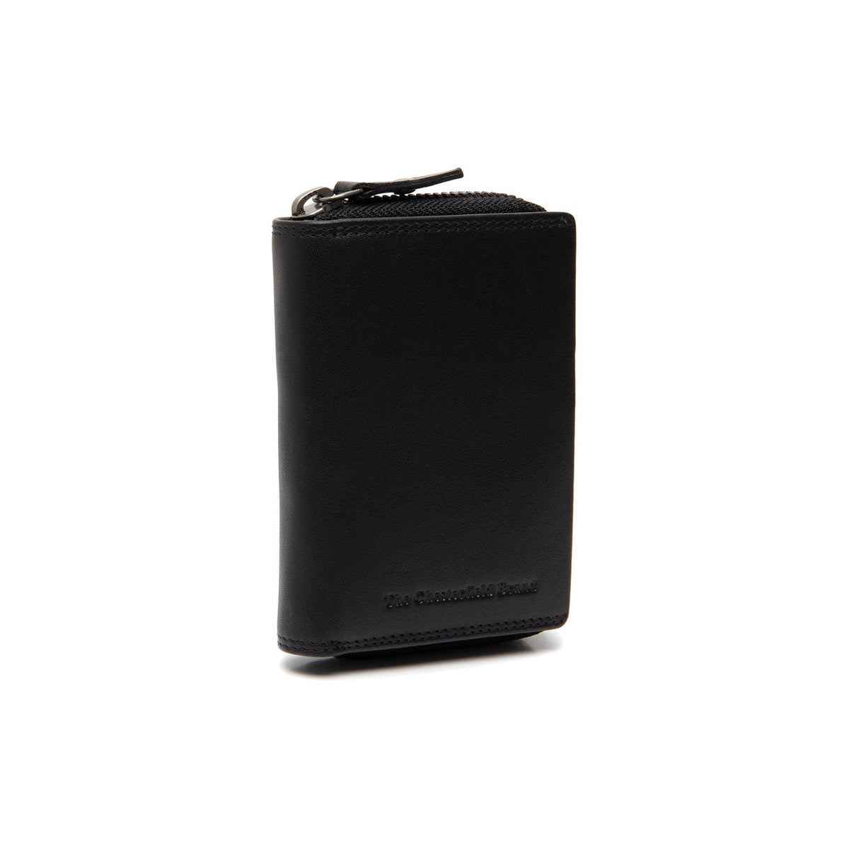 Lenwick Full-Grain Leather Wallet voor Dames in Classic 100% Full-Grain Leather - Full Exterior Front Profile View | Buy Online