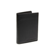 Leroy Full-Grain Leather Wallet voor Heren in Classic 100% Full-Grain Leather - Full Exterior Front Profile View | Buy Online