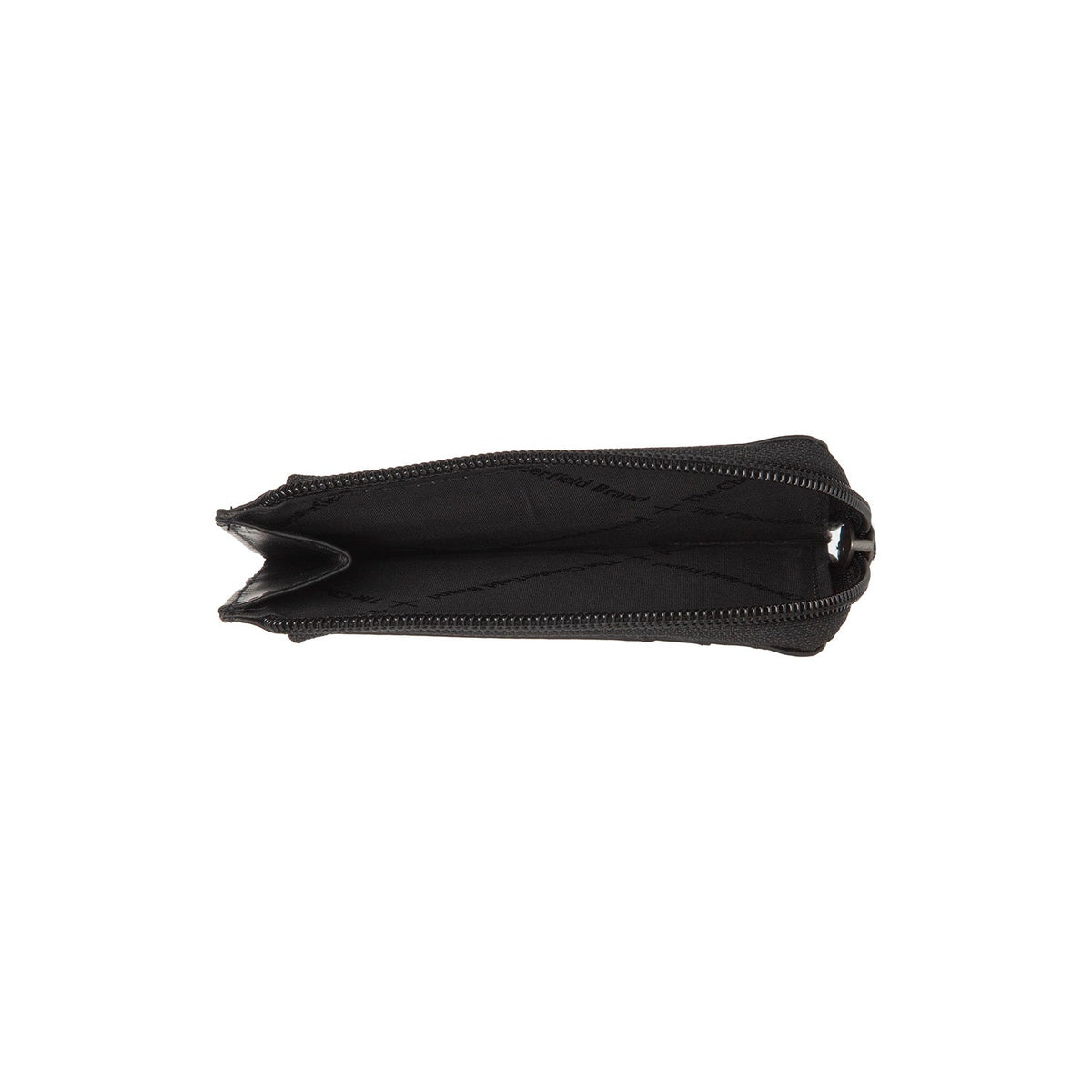 Livenza Full-Grain Leather Wallet voor Dames - Structured Side Profile Showing Gusset Depth &amp; Expansion Capacity