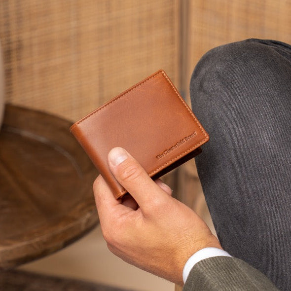 Marvin Full-Grain Leather Wallet voor Heren – alternate product view 2