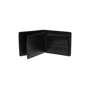 Positano Full-Grain Leather Wallet voor Heren - Structured Side Profile Showing Gusset Depth &amp; Expansion Capacity