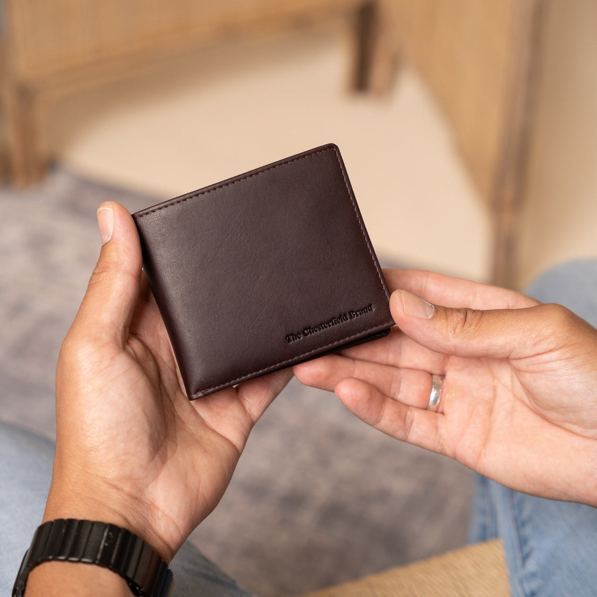 Ralph Full-Grain Leather Wallet voor Heren – alternate product view 2