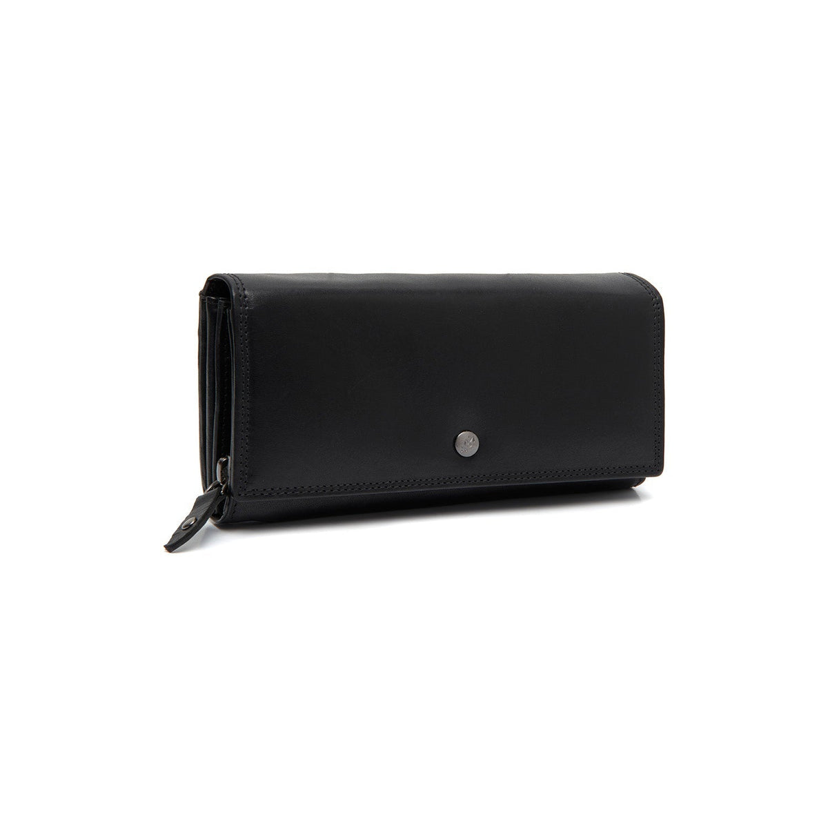 Rivalto Full-Grain Leather Wallet voor Dames in Classic 100% Full-Grain Leather - Full Exterior Front Profile View | Buy Online