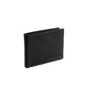 Timo Full-Grain Leather Wallet voor Heren in Classic 100% Full-Grain Leather - Full Exterior Front Profile View | Buy Online