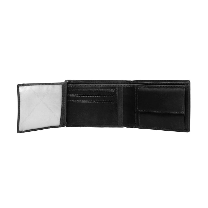 Timo Full-Grain Leather Wallet voor Heren
