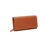
Cognac Leather Wallet Valetta, front view