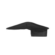 Walid Full-Grain Leather Wallet voor Heren - Structured Side Profile Showing Gusset Depth &amp; Expansion Capacity