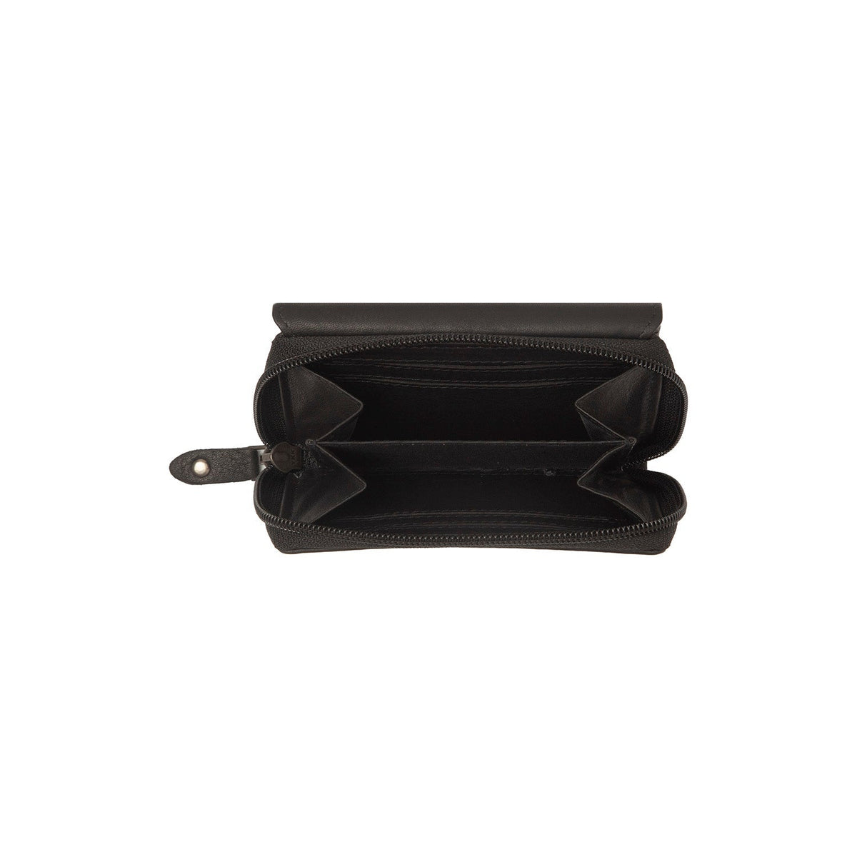 Zelan Full-Grain Leather Wallet voor Dames – alternate product view 3