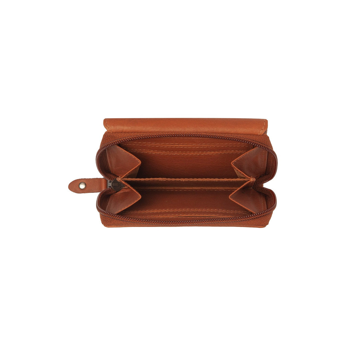 Zelan Full-Grain Leather Wallet voor Dames – alternate product view 3