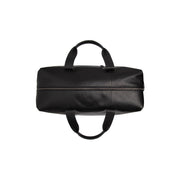 Solid Antique Brass Hardware &amp; Heavy-Duty Dual Zipper Detail on Conor Full-Grain Leather Weekender Bag voor Dames