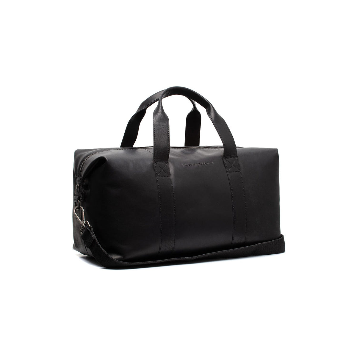 Conor Full-Grain Leather Weekender Bag voor Dames in Classic 100% Full-Grain Leather - Full Exterior Front Profile View | Buy Online