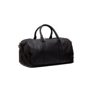 Melbourne Full-Grain Leather Weekender Bag voor Dames in Classic 100% Full-Grain Leather - Full Exterior Front Profile View | Buy Online