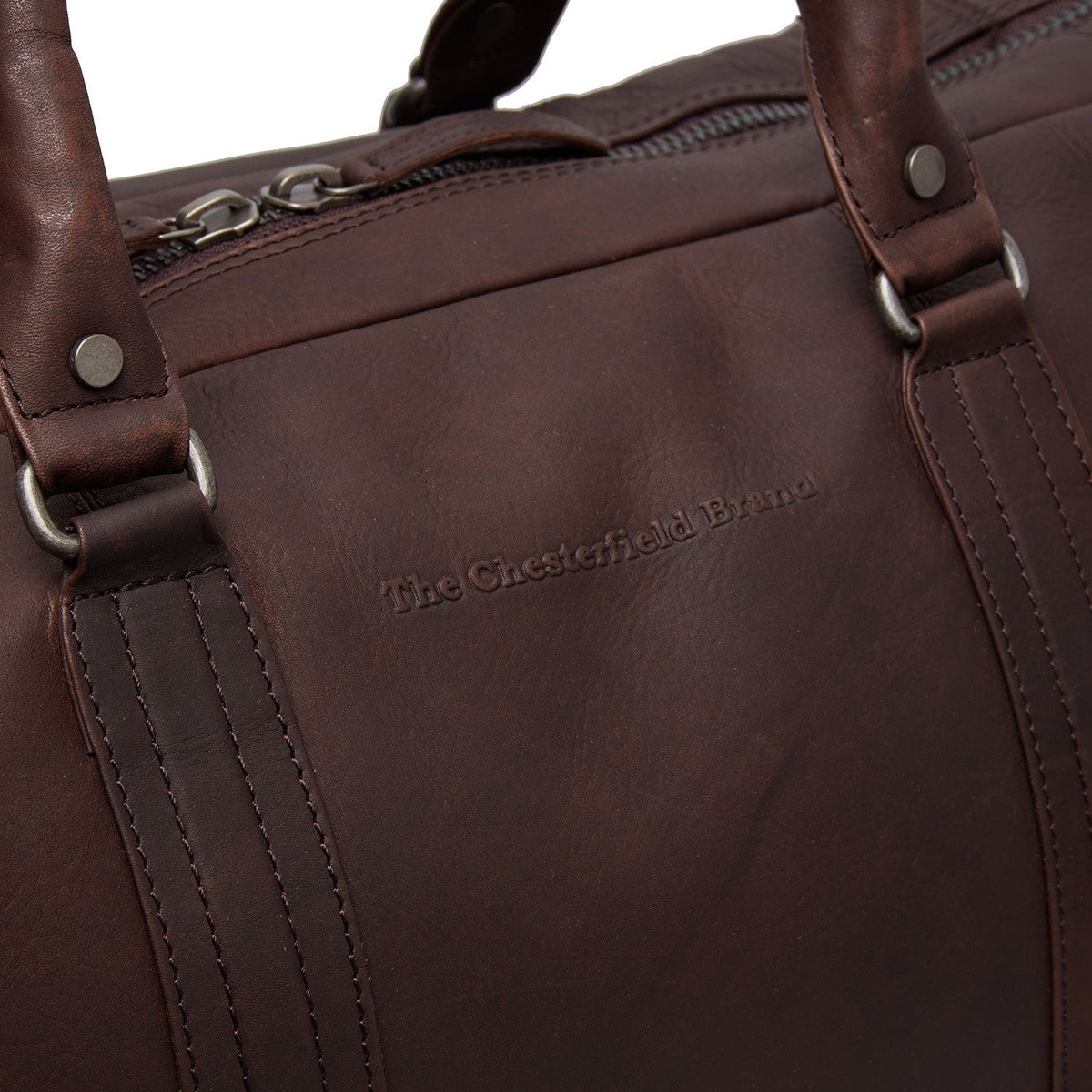 Melbourne Full-Grain Leather Weekender Bag voor Dames – alternate product view 3