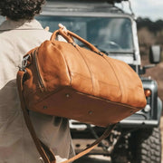 Melbourne Full-Grain Leather Weekender Bag voor Dames – alternate product view 2