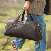 Rivaro Full-Grain Leather Weekender Bag voor Dames – alternate product view 2
