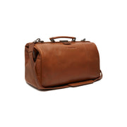 Texel Full-Grain Leather Weekender Bag voor Dames in Classic 100% Full-Grain Leather - Full Exterior Front Profile View | Buy Online