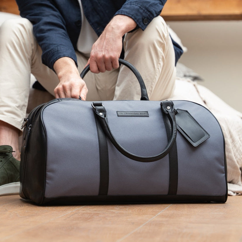 Tornio Full-Grain Leather Weekender Bag voor Dames