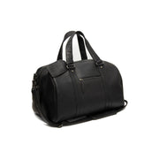 Volenza Full-Grain Leather Weekender Bag voor Dames in Classic 100% Full-Grain Leather - Full Exterior Front Profile View | Buy Online