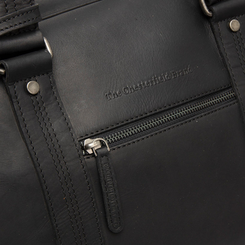 Volenza Full-Grain Leather Weekender Bag voor Dames