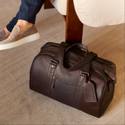 Volenza Full-Grain Leather Weekender Bag voor Dames – alternate product view 3