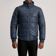 Lucas Leren Bomberjack voor Heren – alternate product view 4