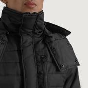 
Binnenweergave Showing Quilted Viscose Lining & Twee functionele binnenzakken