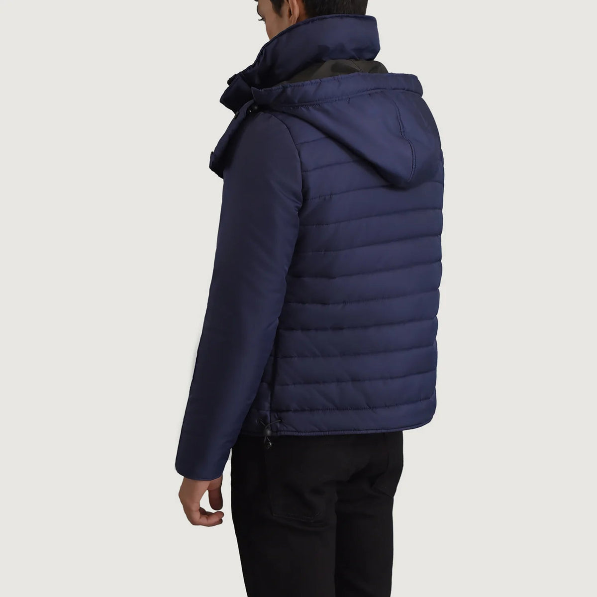 
Authentic Full-Grain Leather Grain Texture & Heavy-Duty Seam Stitching Detail