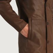 Mateo Leren Jas voor Heren – alternate product view 6