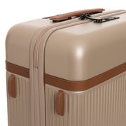 Tailored Rib Cuffs &amp; Hem Craftsmanship Construction Detail on Medium Suitcase Zuna voor Dames