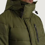 
Binnenweergave Showing Quilted Viscose Lining & Twee functionele binnenzakken