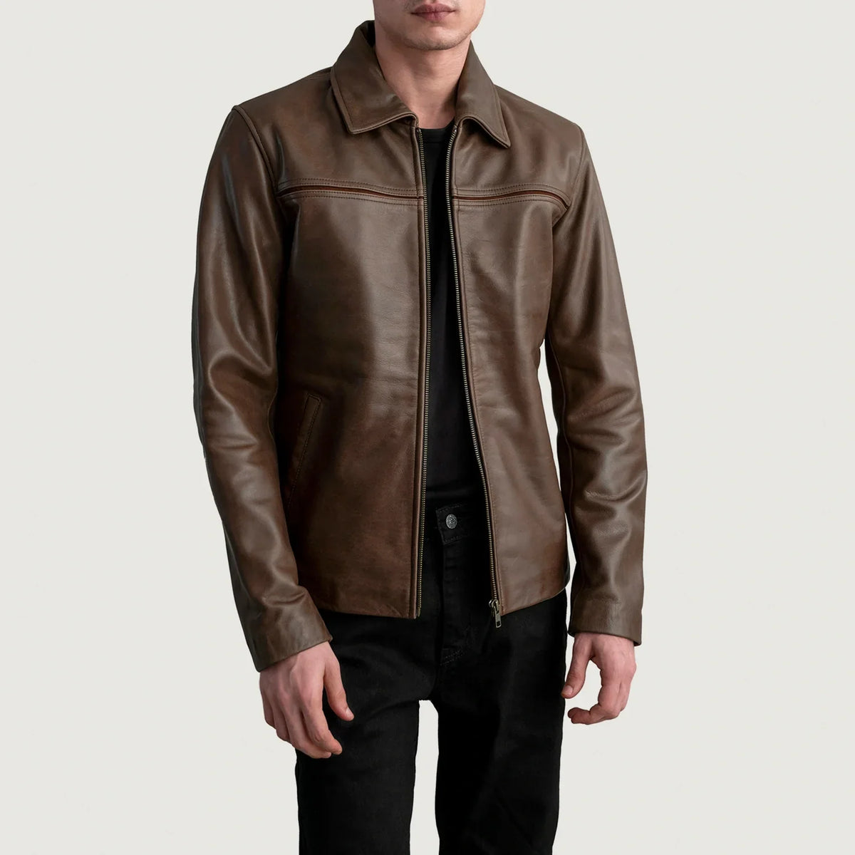 Mystical Leren Jas voor Heren – alternate product view 1