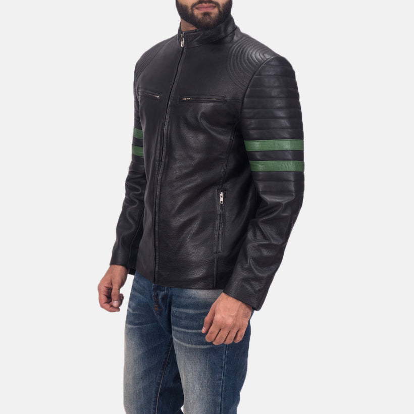 Night Trooper Leren Jas voor Heren