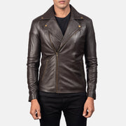 Noah Leren Bikerjack voor Heren – alternate product view 3
