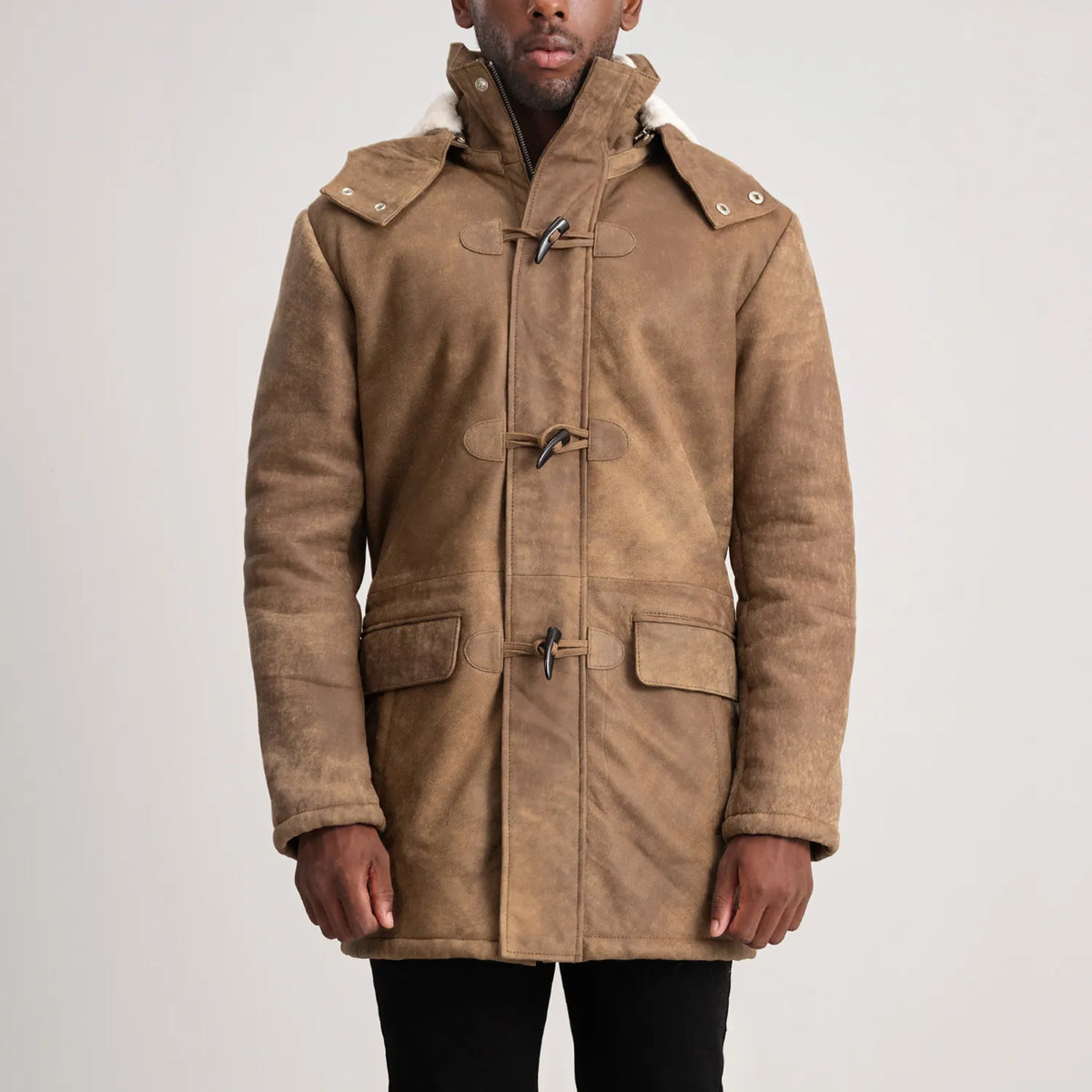 Nolan Leren Jas voor Heren – alternate product view 4