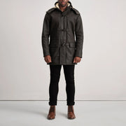 Nolan Leren Jas voor Heren – alternate product view 3