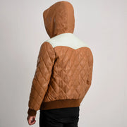 
Norman Leren Jas Lichtbruin Puffer Leren Jas voor Heren – alternate product view 5