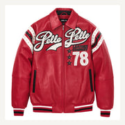 
Varsity Leren Jas voor Dames