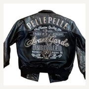 
Plush Puff Leren Jas voor Dames