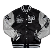 
World Famous Varsity Leren Jas voor Dames
