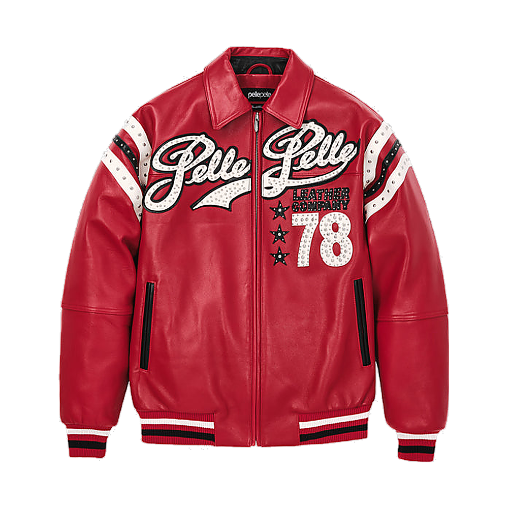 
Varsity Leren Jas voor Dames