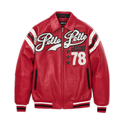 
Varsity Leren Jas voor Dames