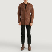 Ray Cutler Leren Jas voor Heren – alternate product view 3