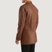 Ray Cutler Leren Jas voor Heren – alternate product view 5