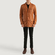 Ray Cutler Leren Jas voor Heren – alternate product view 3